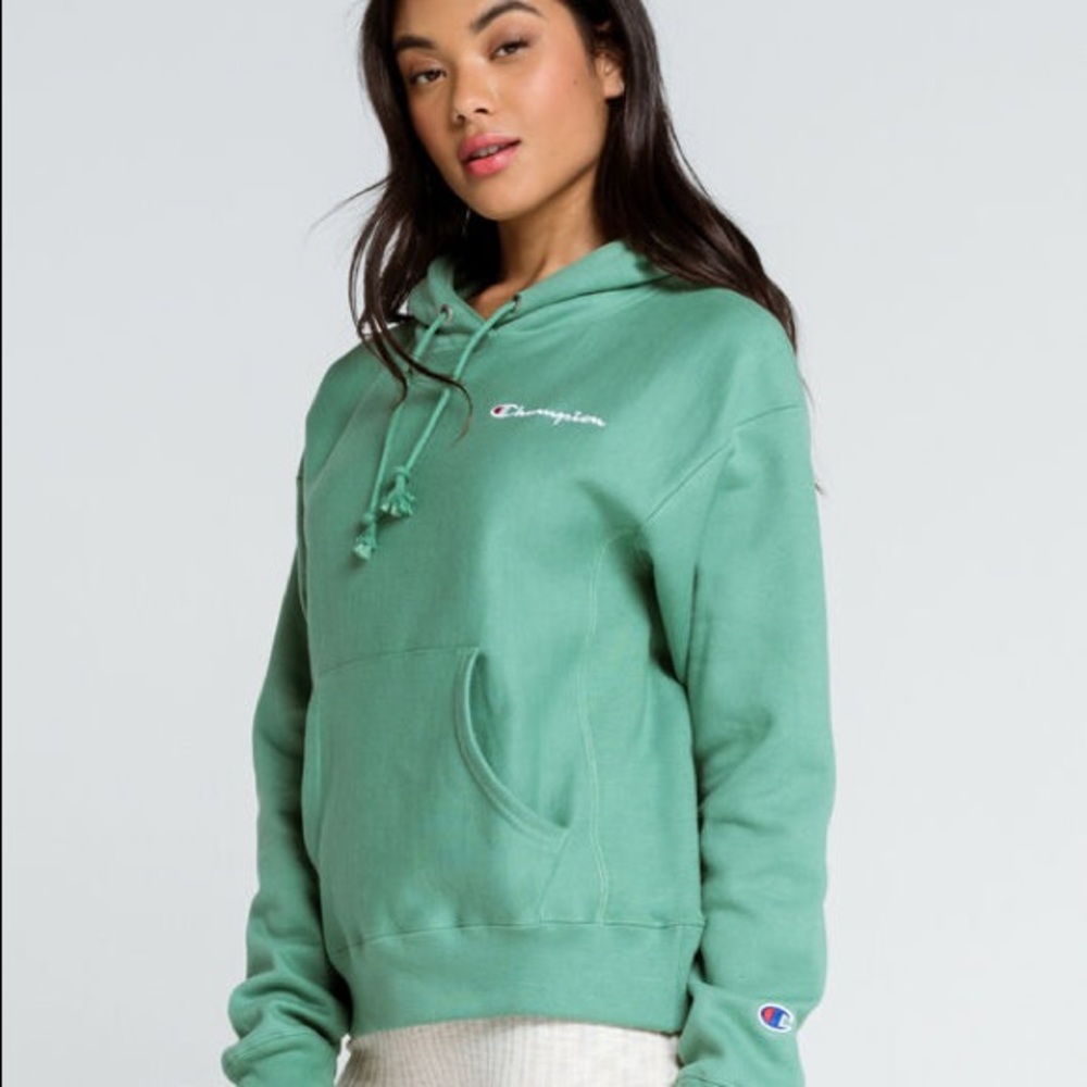 Green Champion Hoody